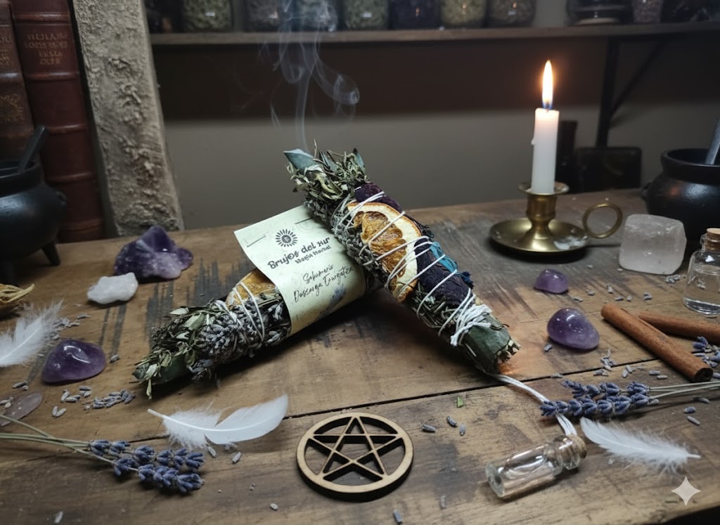 Sahumerio limpieza y descarga