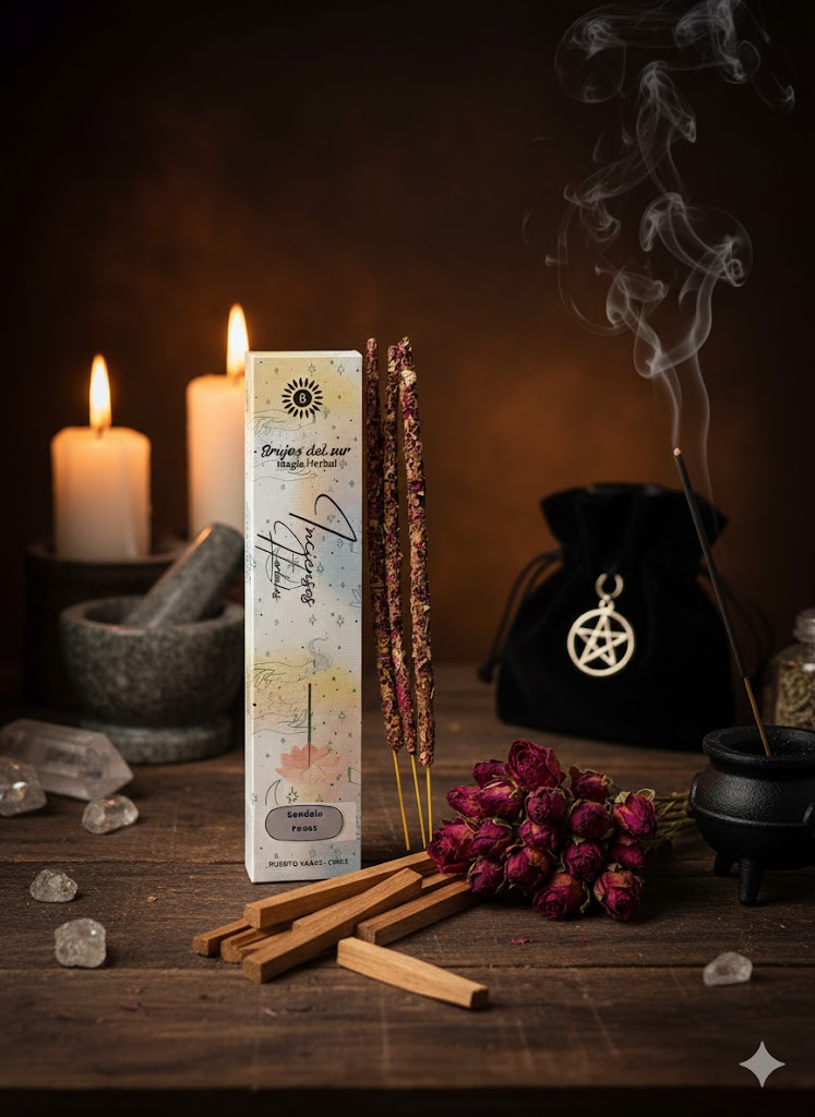 Incienso Sándalo y Rosas