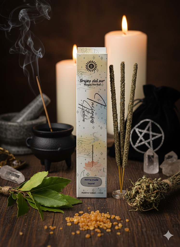 Incienso Mirra, Ruda y Laurel