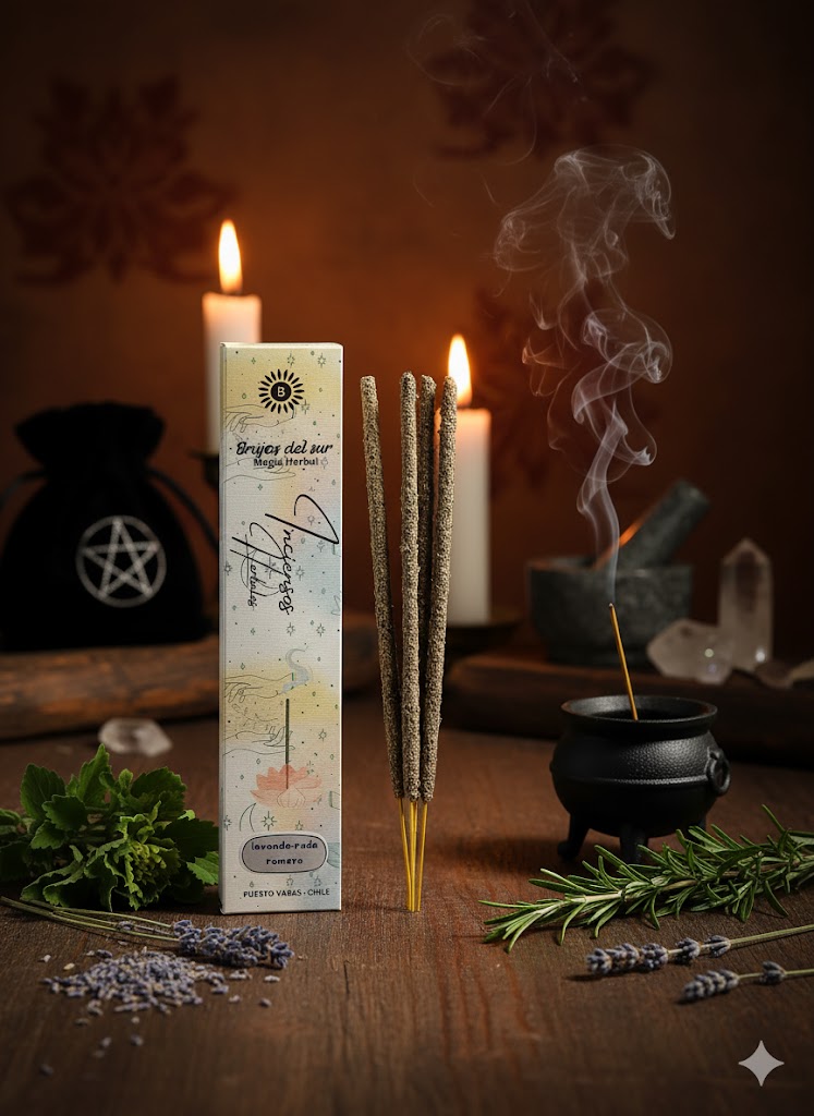 Incienso Ruda,lavanda y Romero