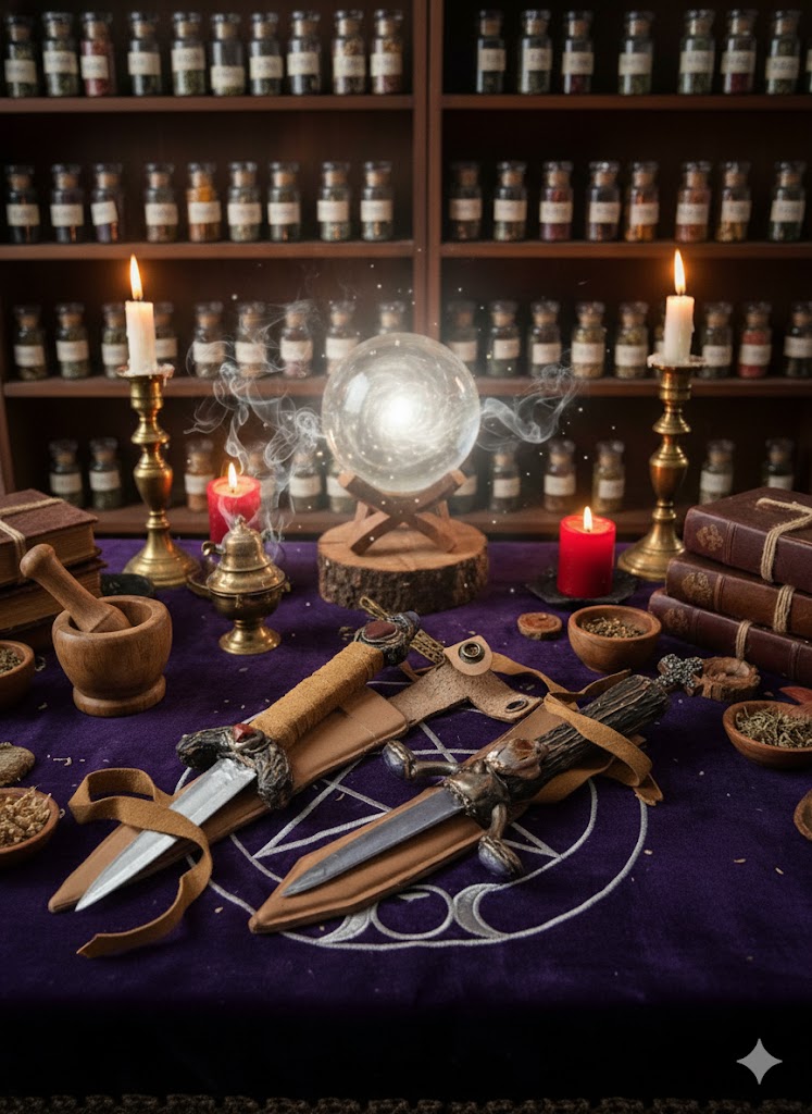 Athame o Daga Ceremonial