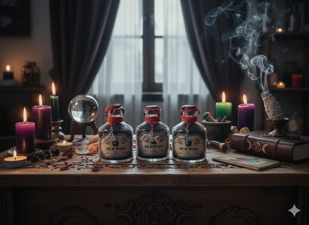 Sal de Bruja con Amuleto (50 gr)