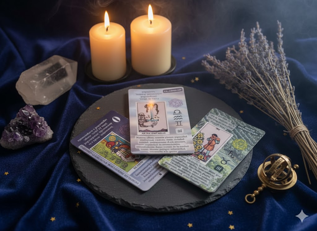 Tarot Witch Cauldrond White para Principiantes